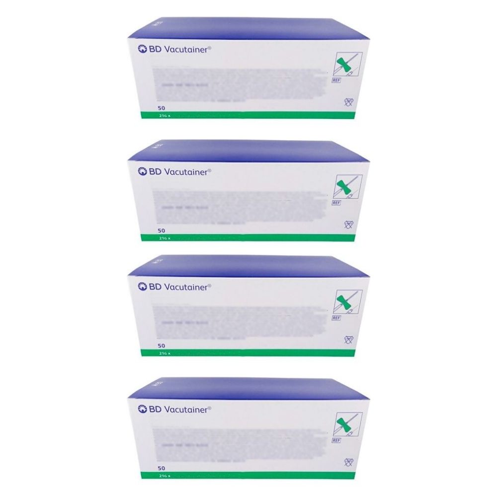 BD Vacutainer 21G Butterfly N. | Pack of 200 | Bd 367281 | Bd 367282