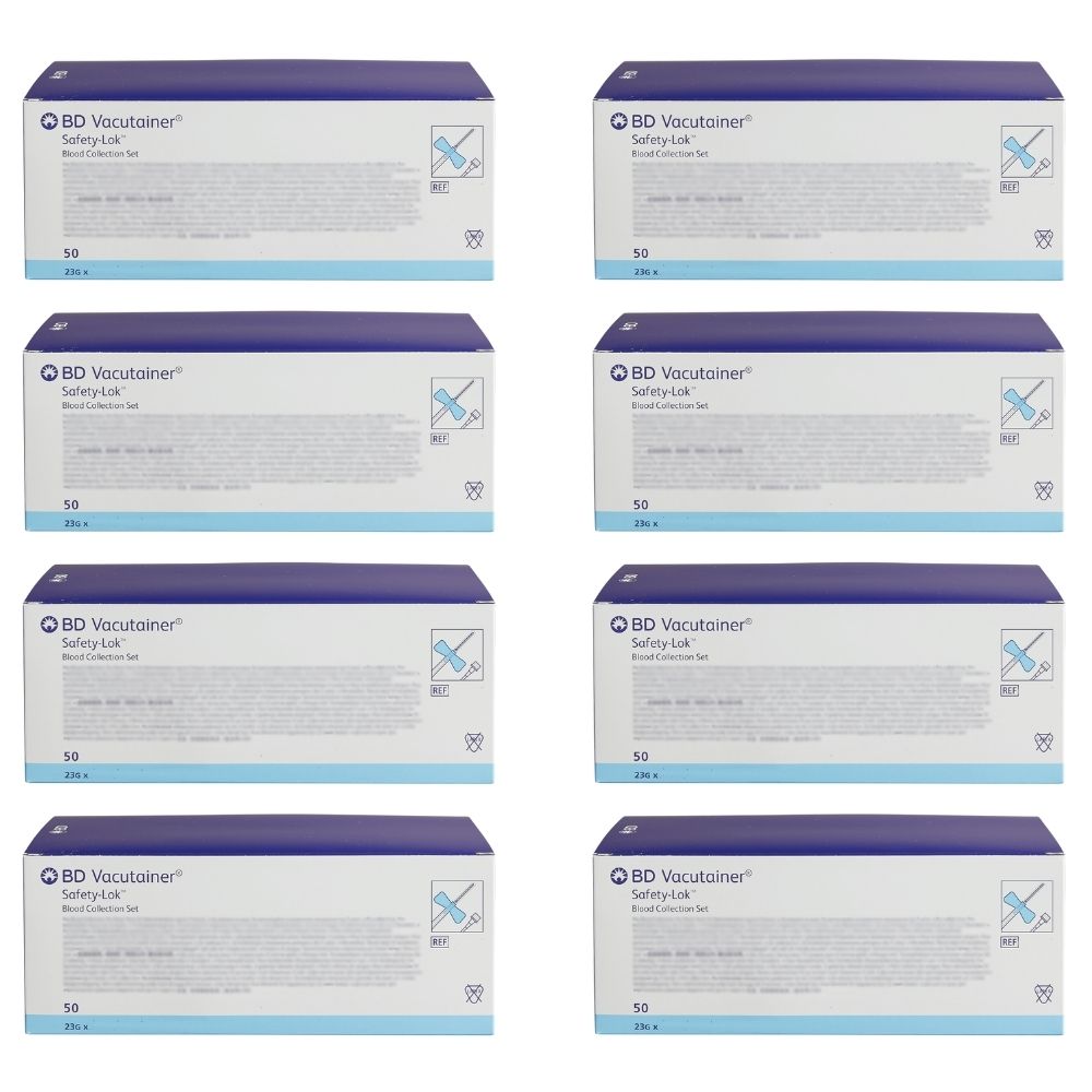 BD Vacutainer 23G Butterfly N. | Pack of 400 | Bd 367283 | Bd 367284